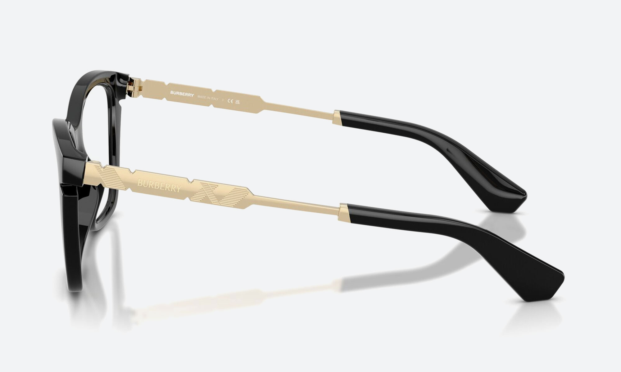 Burberry BE2427U 3001 Black - Image 3
