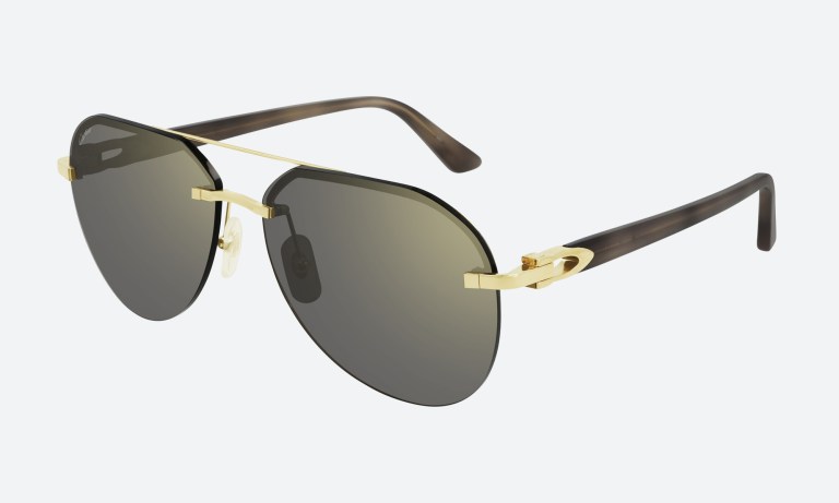 : Grid of luxury sunglasses for men from leading eyewear houses