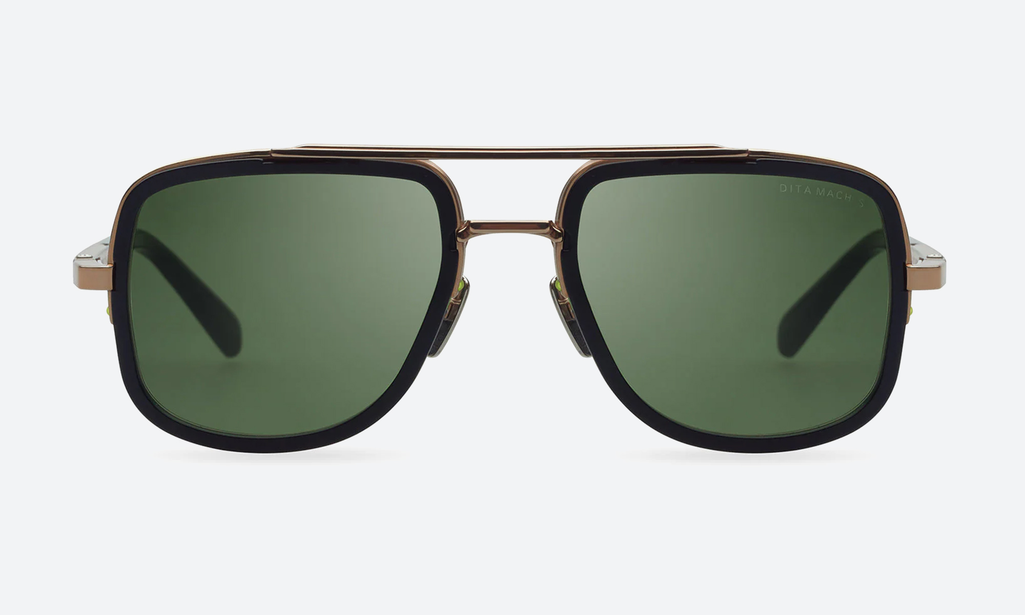 Dita MACH-S-DTS412 Rose Gold – Matte Black with Vintage Green - Image 2