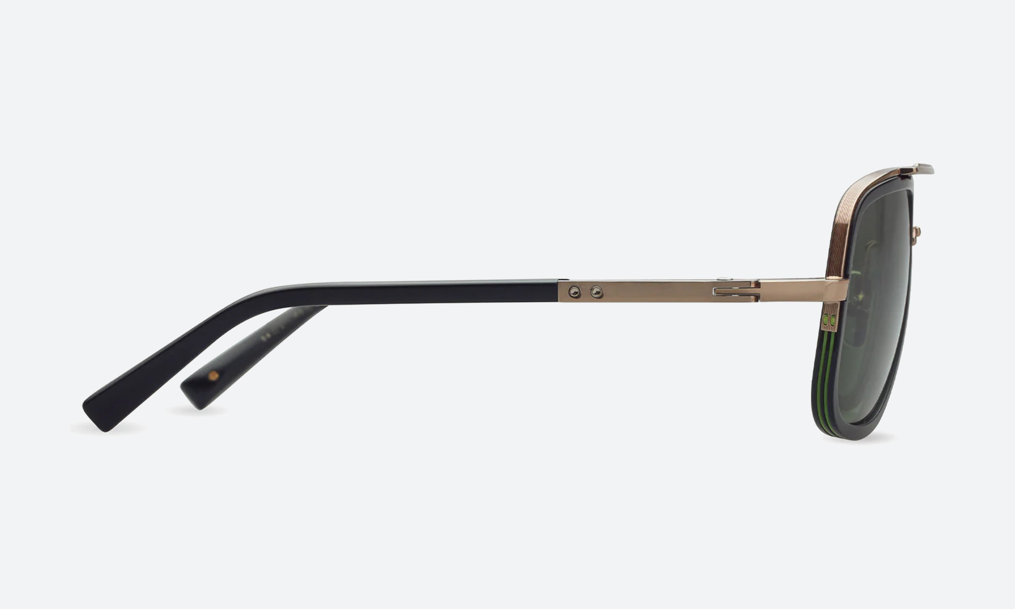 Dita MACH-S-DTS412 Rose Gold – Matte Black with Vintage Green - Image 3