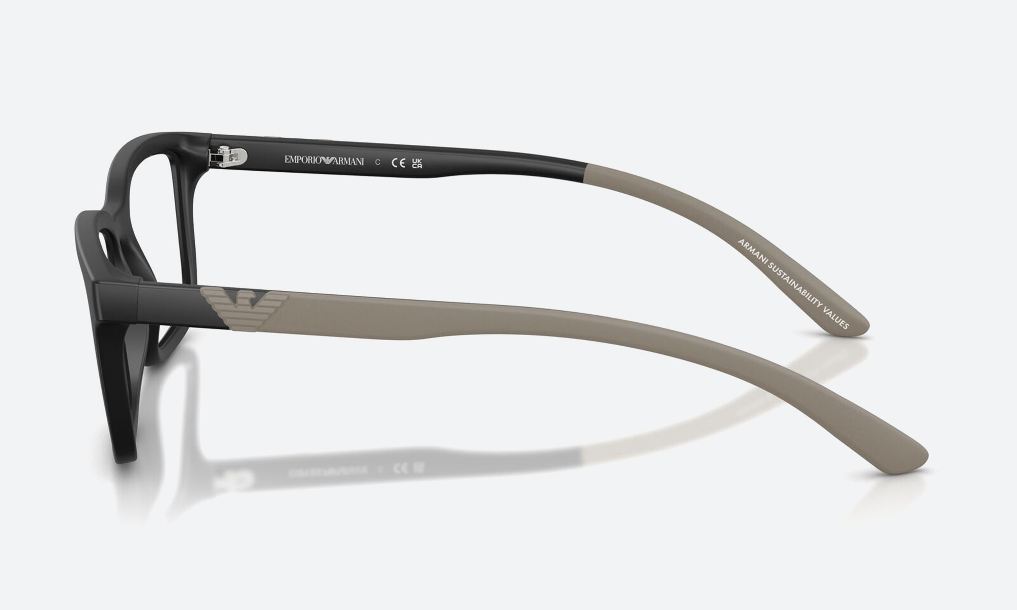 Emporio Armani EA3259 5001 Black - Image 3