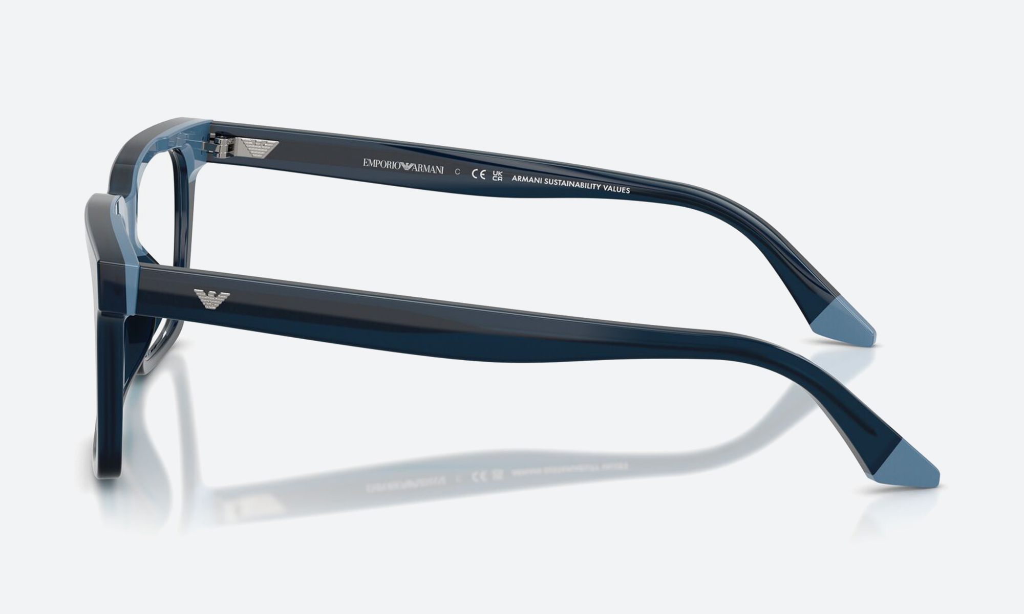 Emporio Armani EA3272U 6317 Blue - Image 3