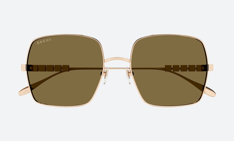 Sunglasses for men face shape guide showing five face shapes with matching frame styles