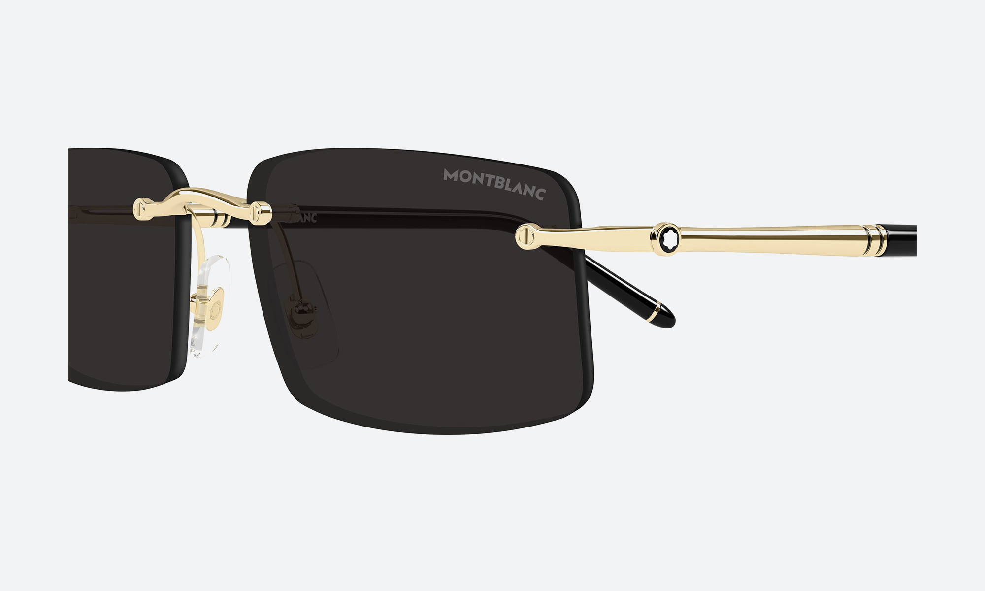 Mont Blanc MB0443S 001 Gold - Image 3