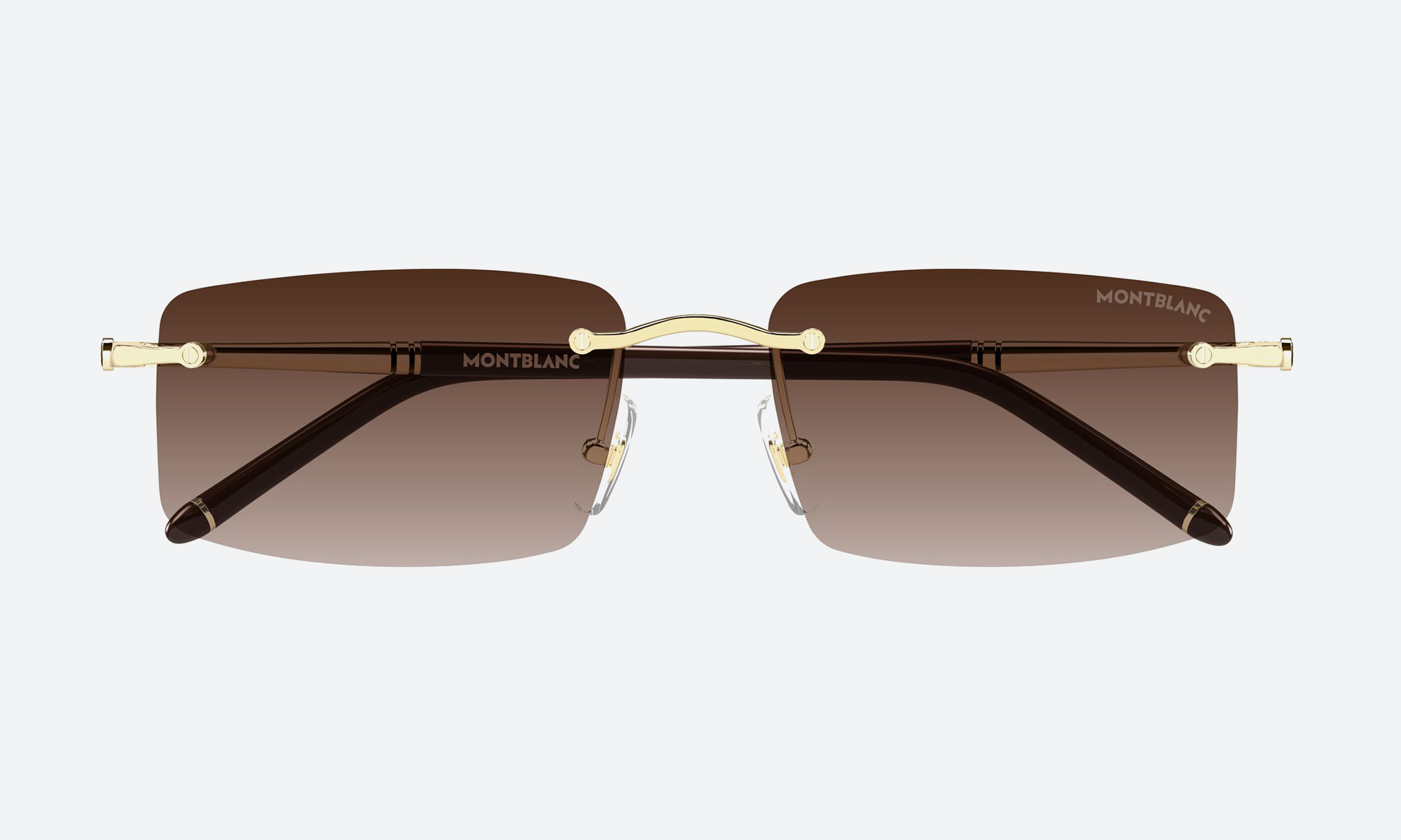 Mont Blanc MB0443S 008 Gold - Image 2