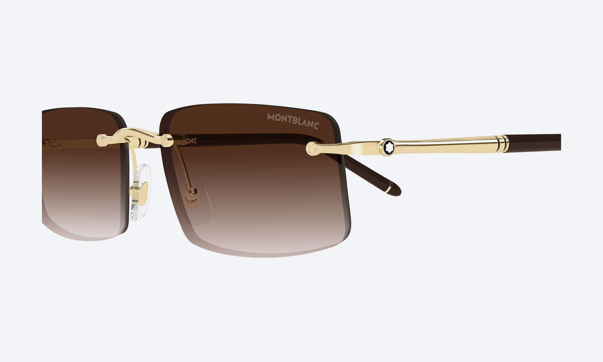 Mont Blanc MB0443S 008 Gold - Image 3