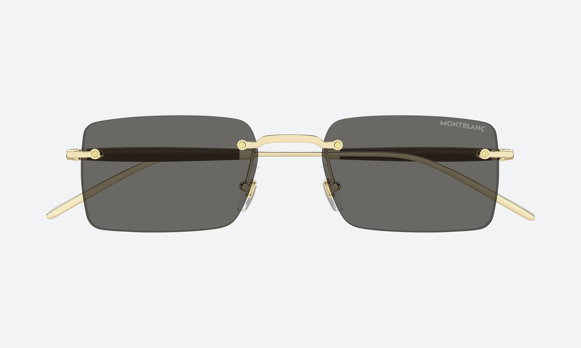 Mont Blanc MB0453S 001 Gold - Image 2