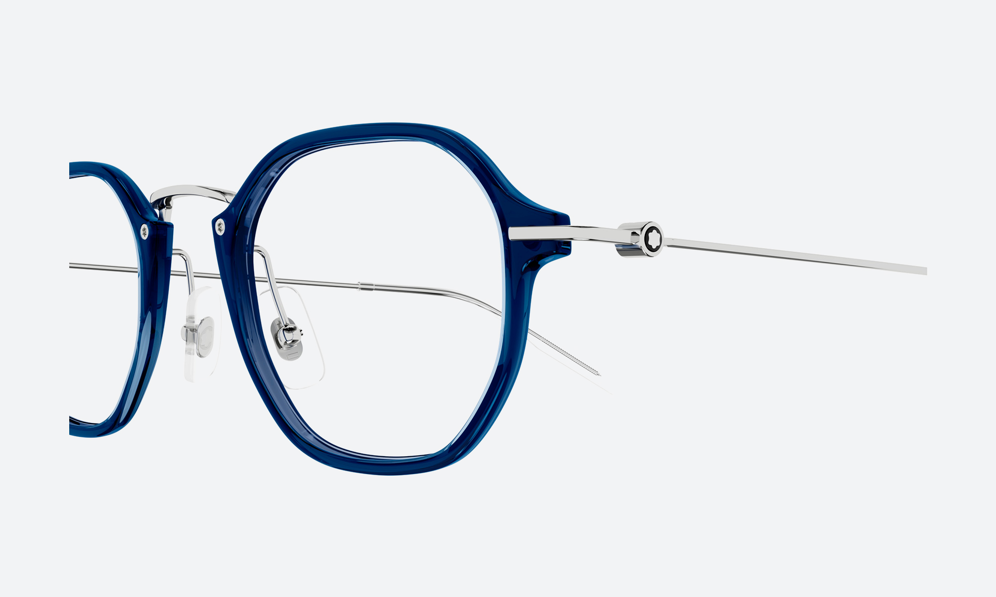 Mont Blanc MB0296O 004 Blue - Image 3