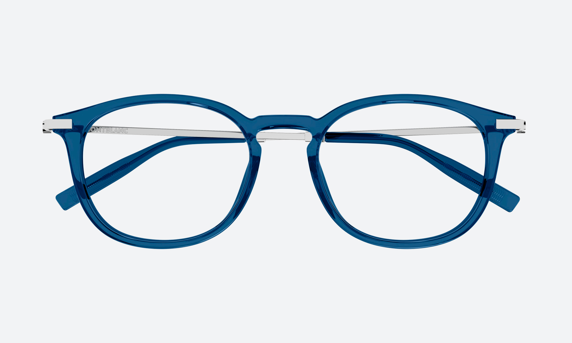 Mont Blanc MB0375OA 004 Blue - Image 2