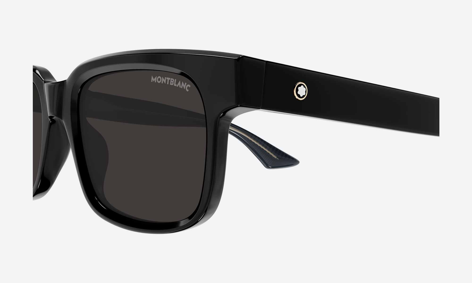 Mont Blanc MB0383S 001 Black - Image 3