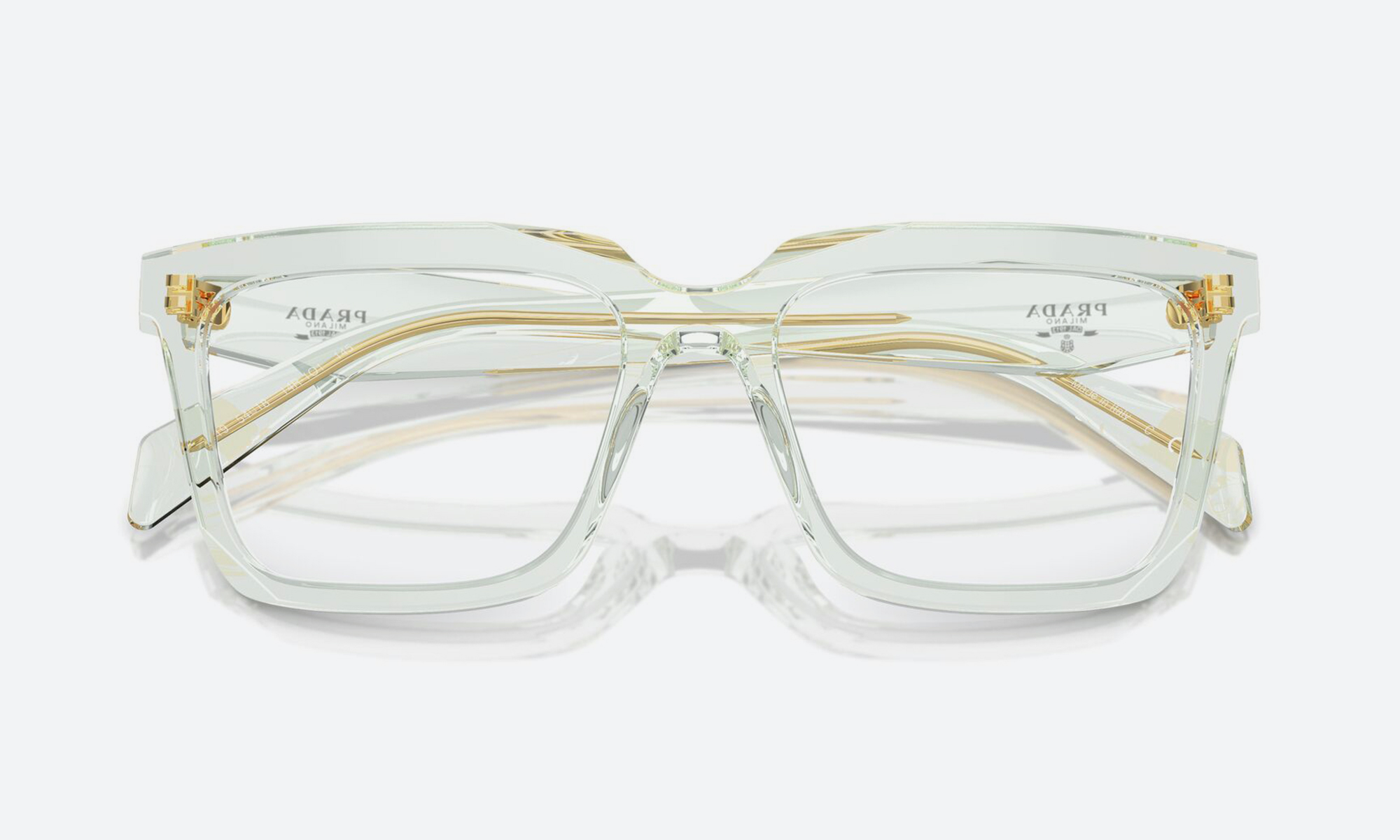 Prada PR A19V 14R1O1 Green - Image 5