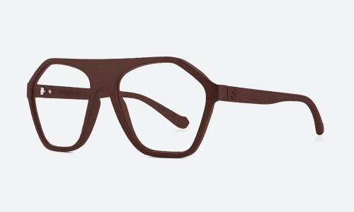 Stones 3D WEB Chocolate Brown