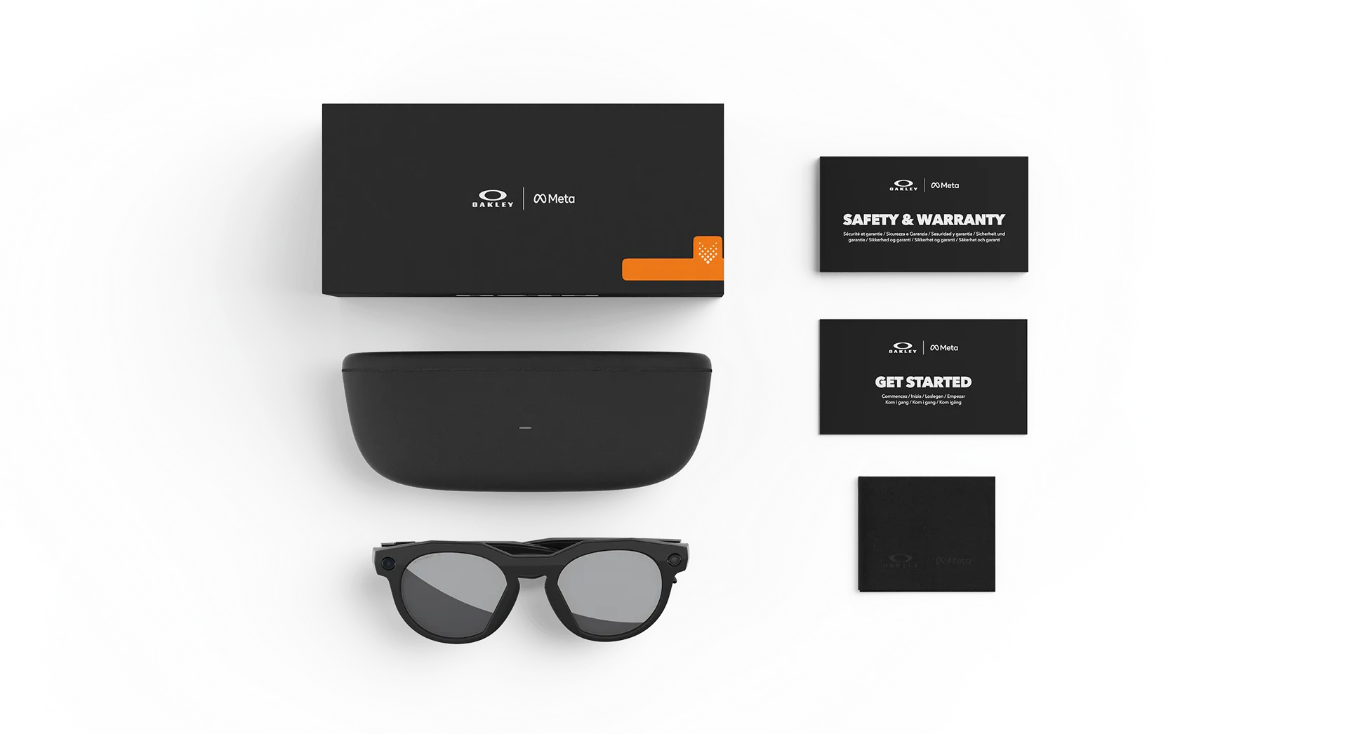 Rx lens close-up on Oakley Meta, oakley meta prescription