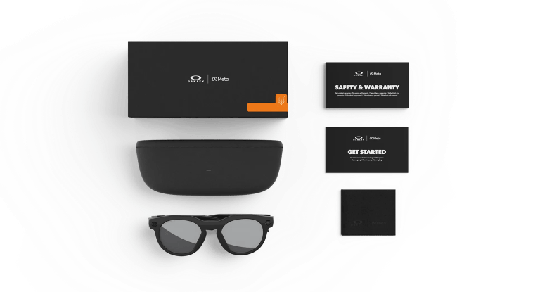 Feature callout on HSTN, oakley meta hstn features